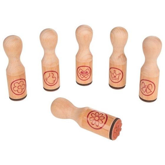 Stempelki zestaw 6 sztuk Goki