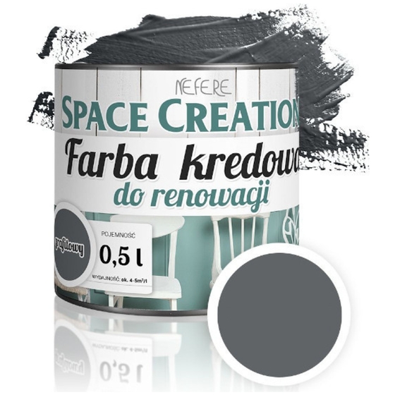 Farba kredowa Intense grafit 0,5 L Space Creation
