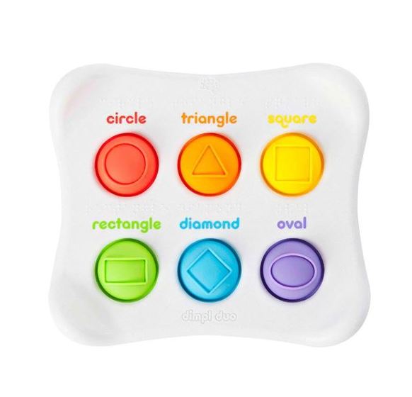 Kolorowe bąbelki kształty i kolory Fat Brain Toys
