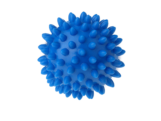 Piłeczka sensoryczna do masażu 6,6 cm Niebieska Tullo