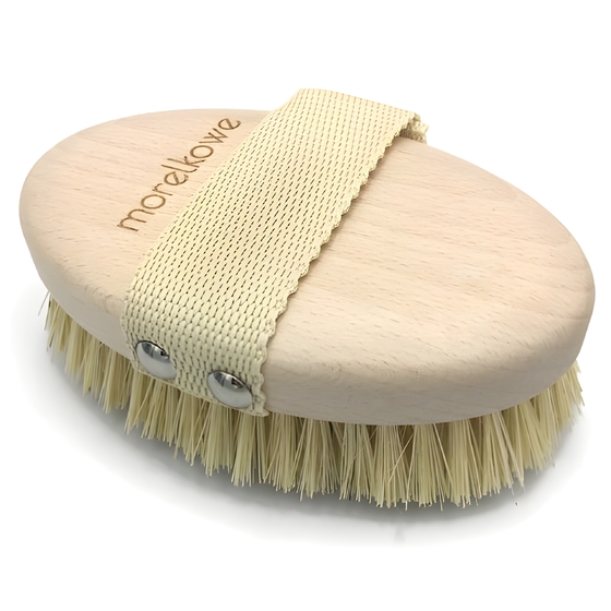 Szczotka antycellulitowa do masażu ciała Tampico wegańska MORELKOWE
