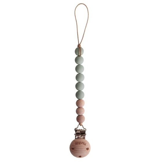 Zawieszka do smoczka koralikowa boho Cleo Sage Mushie
