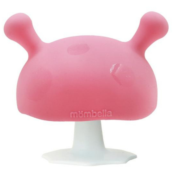 Gryzak Uspokajający Mushroom różowy Mombella