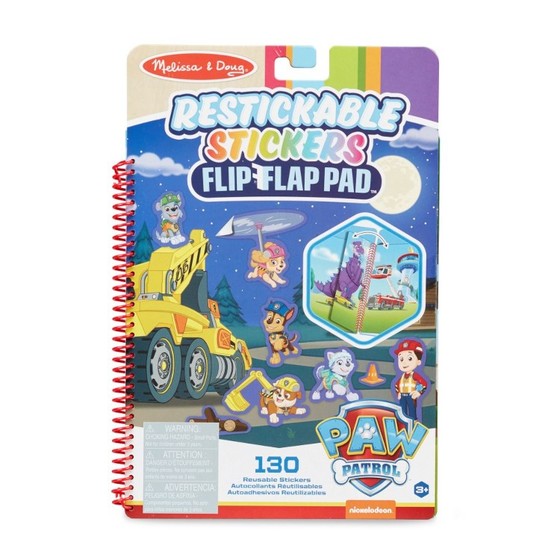 Psi Patrol naklejki wielokrotne flip-flap misje ostateczne Melissa&Doug