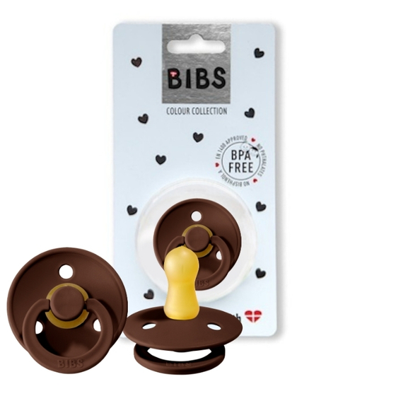 Smoczek kauczukowy uspokajający Bibs Mocha S