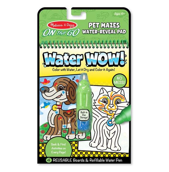 Kolorowanka wodna WaterWoW - labirynty Melissa&Doug