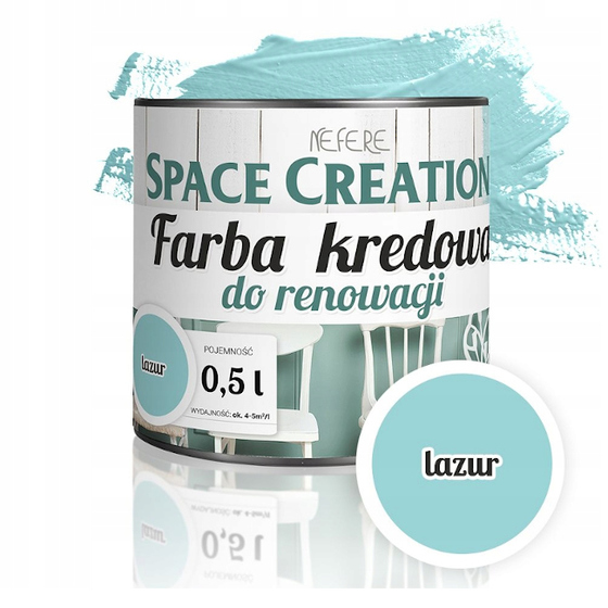 Farba kredowa do renowacji lazur 0,5 L Space Creation