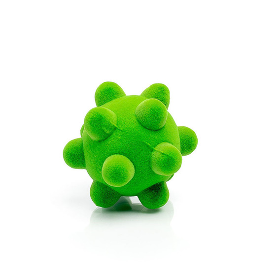 Piłka sensoryczna XS dla niemowląt wirus zielona Rubbabu