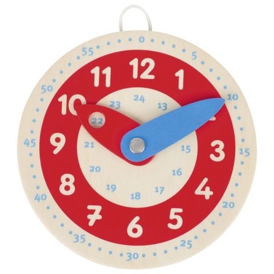 Podręczny zegar drewniany Goki