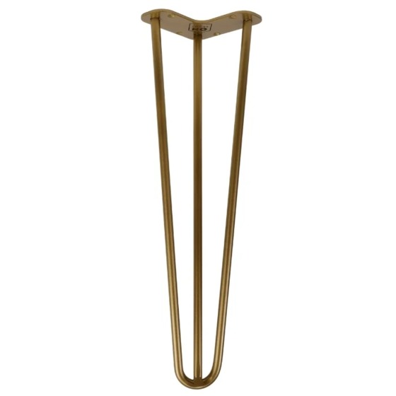 Metalowa noga do stolika Hairpin 40 cm HGdeco