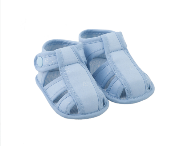 Sandałki niemowlęce niebieskie losan
