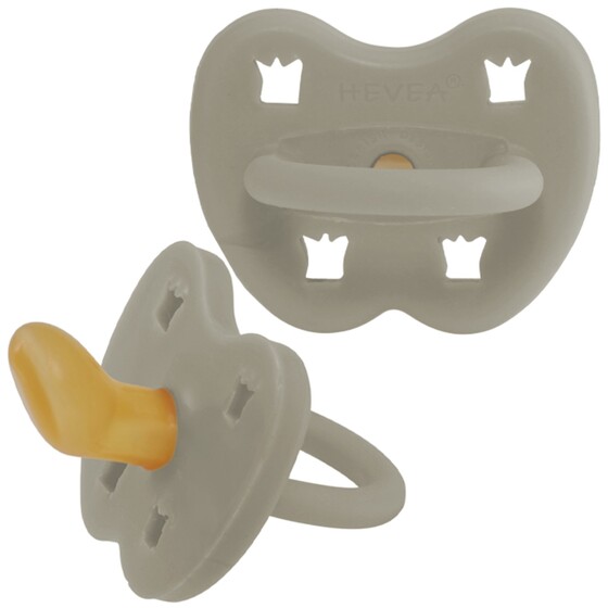 Smoczek ortodontyczny 0-3 m Oatmeal Hevea