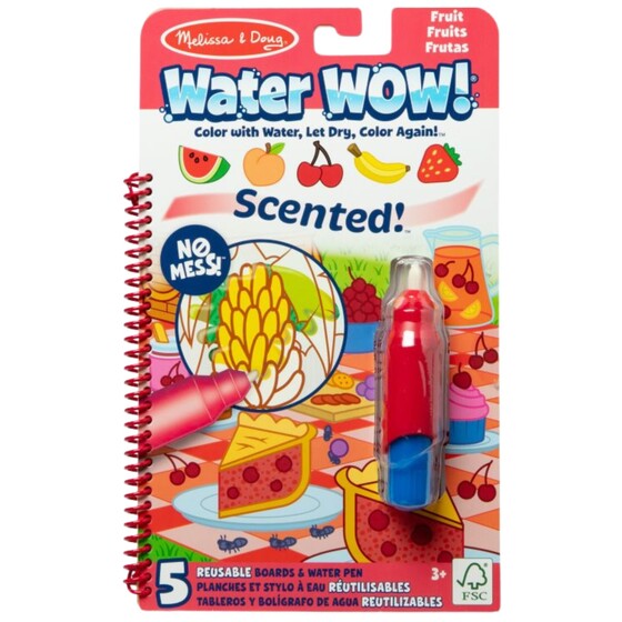 MELISSA&DOUG  Kolorowanka WaterWoW pachnąca owoce 