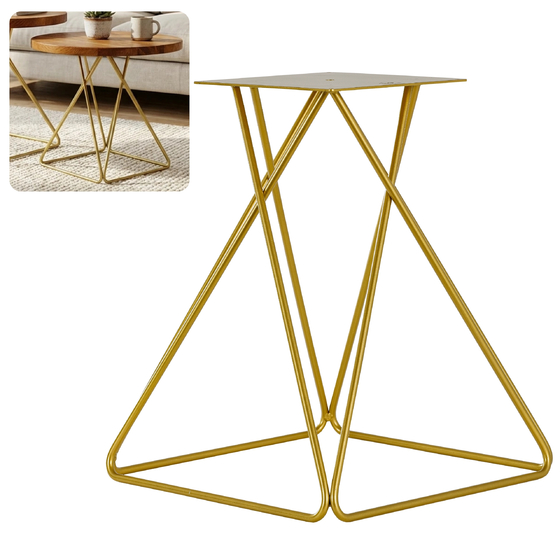 Stelaż noga do stolika kawowego DIAMOND 51 złota