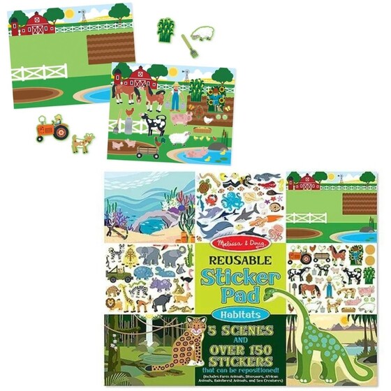 Naklejki wielokrotne krajobrazy Melissa&Doug