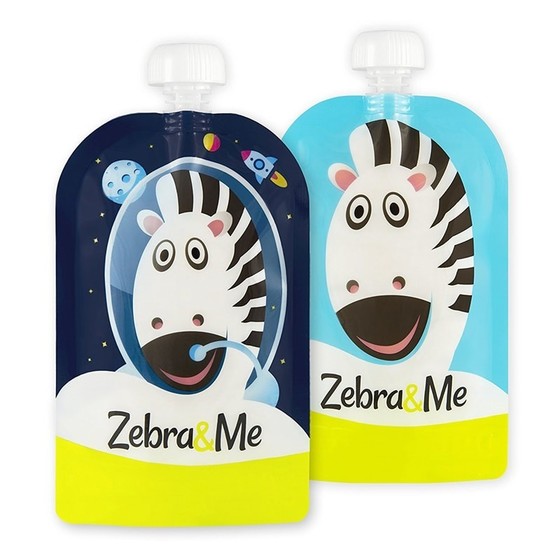 Wielorazowe saszetki do kamienia astro/zebra 2 szt Zebra&Me