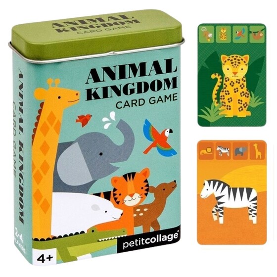 Gra karciana królestwo zwierząt Petit Collage