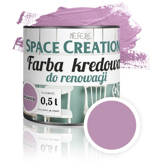 Farba kredowa wrzosowa 0,5 L Space Creation