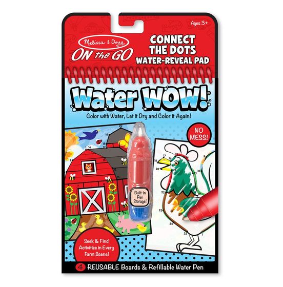Kolorowanka wodna WaterWoW - połącz kropki Melissa&Doug