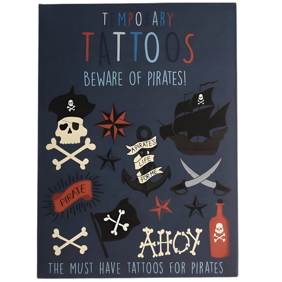 Tatuaże zmywalne dla dzieci piraci Rex London