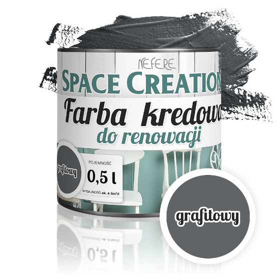 Farba kredowa Intense grafit 0,5 L Space Creation