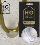Podkładka ochronna bezbarwna z tworzywa pod nogi meblowe hairpin HGDECO