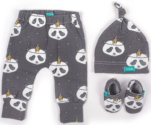 Wyprawka zestaw niemowlęcy Panda Organic Titot