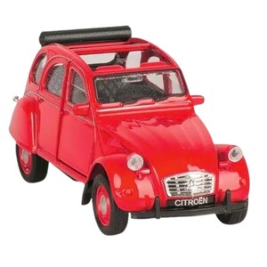 GOKI  Citroen 2CV model auta cabrio czerwony