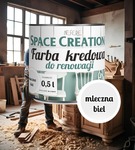 Farba remontowa kredowa biała 0,5 L Space Creation