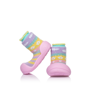 Buciki niemowlęce Attibebe Pink attipas