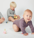 Smoczek uspokajający Bibs naturalny kauczuk Baby Blue M