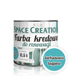 Farba do renowacji Intense turkusowa laguna 0,5 L Space Creation