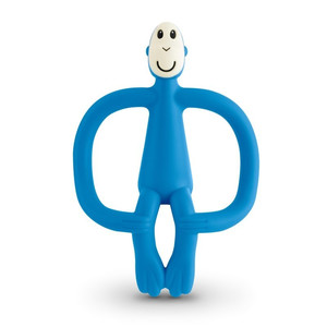 Gryzak masujący małpka niebieski matchstick monkey