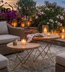 Stelaż noga do stolika kawowego STAR 50 cm złota