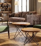 Stelaż noga do stolika kawowego STAR 50 cm czarna