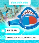 AQUA2UDE  Okulary do pływania szczęki rekina