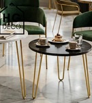 Metalowa noga do stolika kawowego / ławy / złota DP40 cm