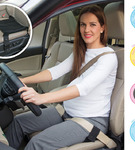 Adapter do pasa samochodowego dla kobiet w ciąży KioKids