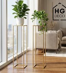 Kwietnik stojący metalowy stojak na kwiaty na jedną doniczkę PREMIUM 90 cm