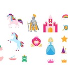 Naklejki do kąpieli świat jednorożców unicorn Barney & Buddy