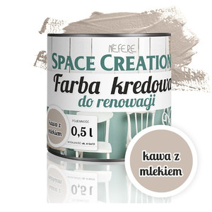 Farba kredowa do renowacji kawa z mlekiem 0,5 L Space Creation