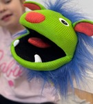 SOX pacynka na rękę Rainbow pacynka logopedyczna skarpeta The Puppet Comppany