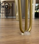 Podkładka ochronna bezbarwna 100 szt. z tworzywa pod nogi meblowe hairpin HGDECO