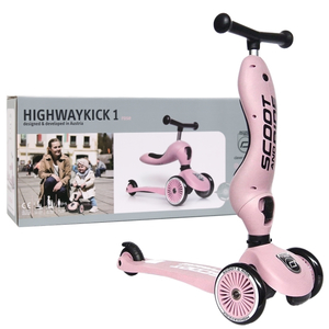 Jeździk i hulajnoga 2w1 1-5 lat Rose Highwaykick1 Scoot&Ride