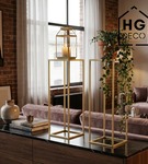 Kwietnik stojący metalowy stojak na kwiaty na jedną doniczkę PREMIUM 75 cm