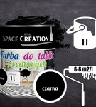 Farba do tablic kredowych czarna 1.0 L Space Creation
