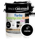 Farba magnetyczno-kredowa czarna 1,0 L Space Creation