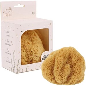 Gąbka naturalna do kąpieli Fine Silk XL Lemonii