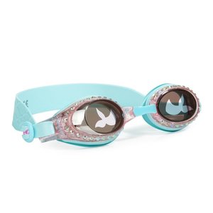 Okulary do pływania turkusowa syrenka BLING2O