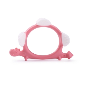SMILY MIA Gryzak dinozaur norman pink